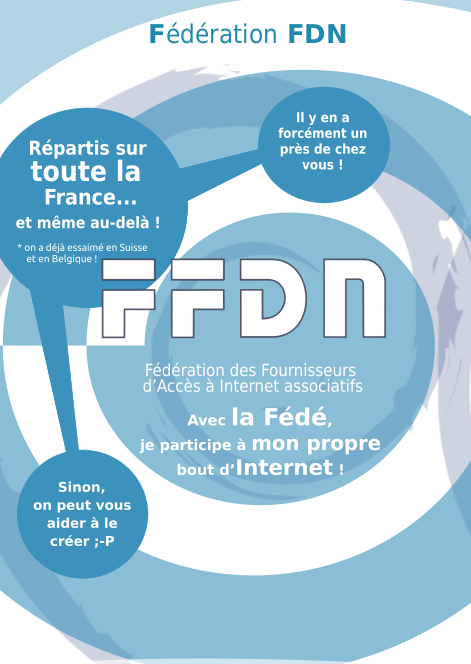 Flyer de la Fédération FDN